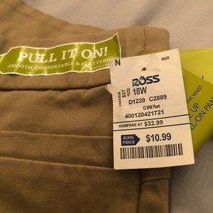 Lee Natural Fit Pull/On Khaki